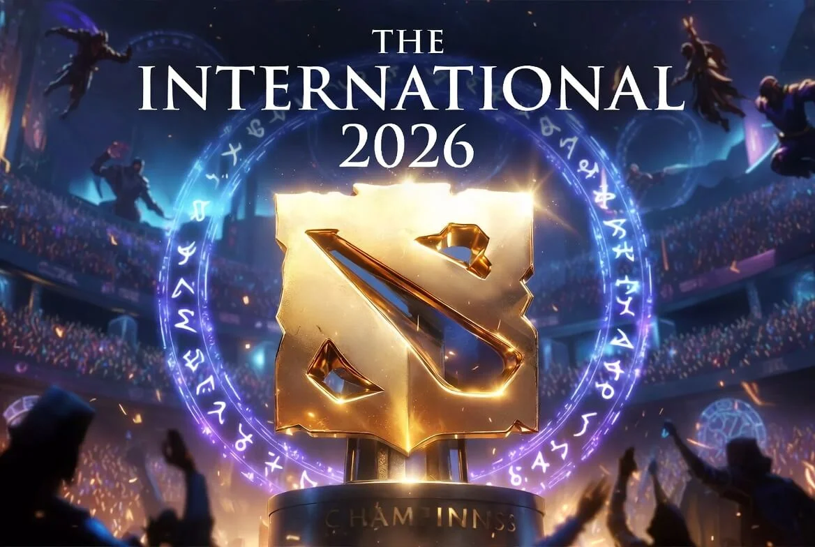 Эмблема Aegis of Champions — символ The International 2026