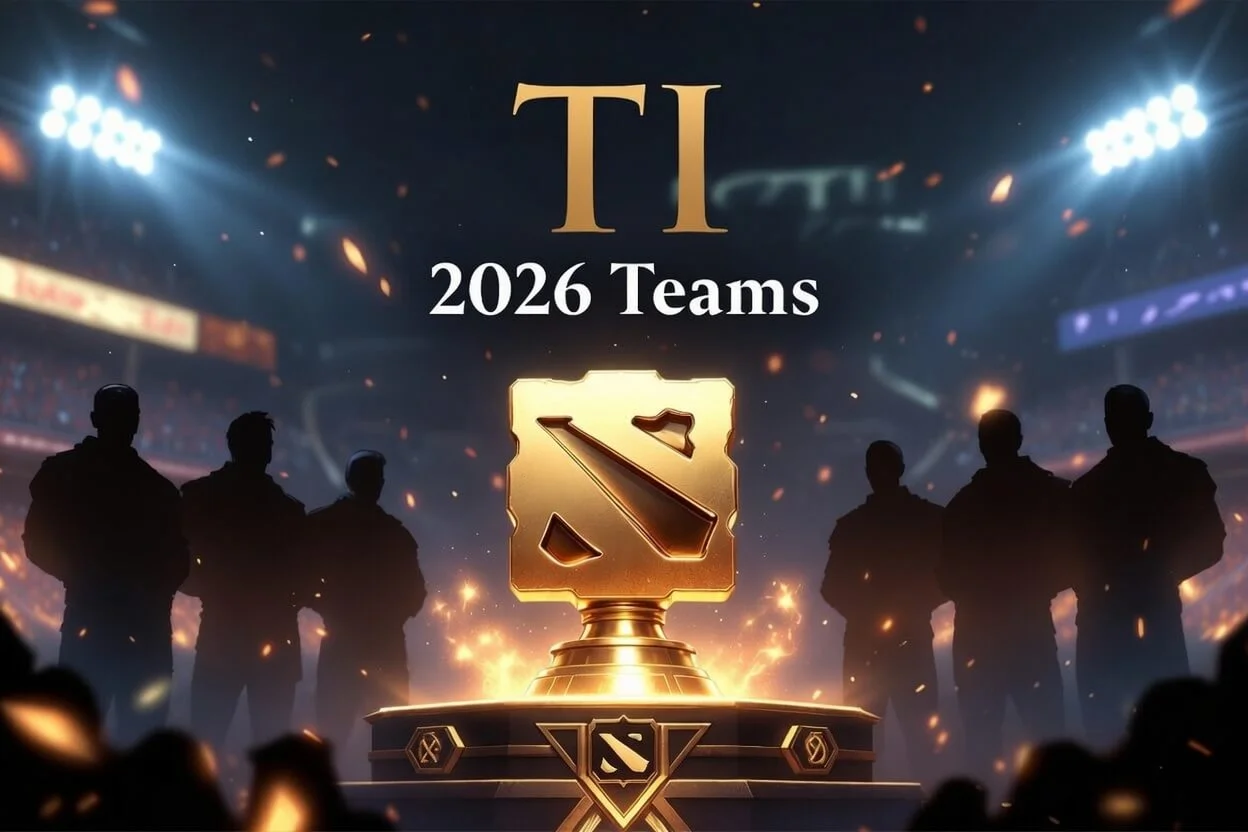 Команды-участники The International 2026